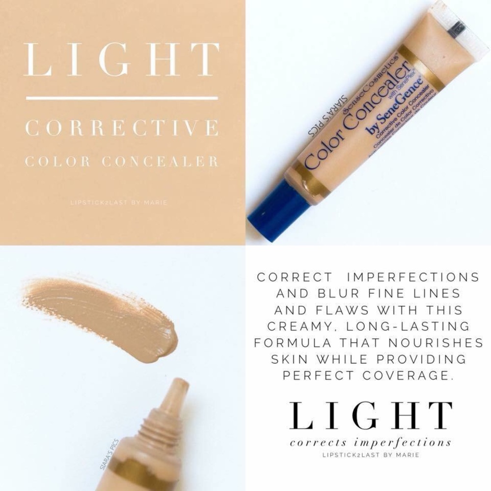 Light natural concealer